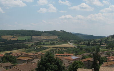 Vista de los alrededores del castillo
