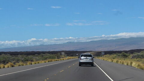 conduciendo en la toscana