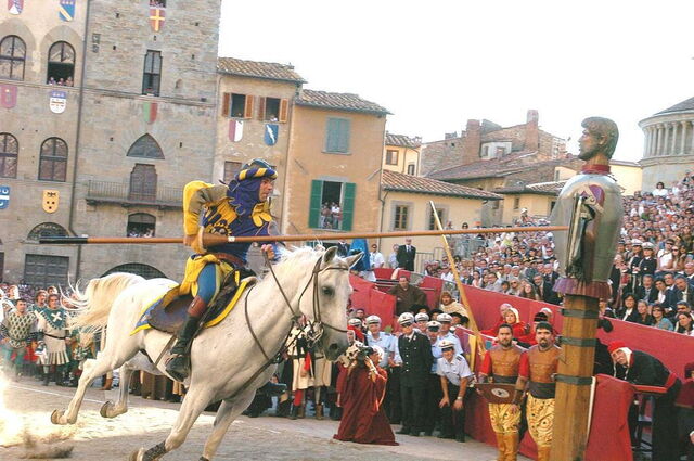 Caballero Carga, Giostra del Saracino, Arezzo
