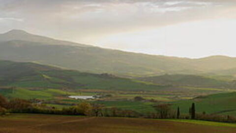 Vista del val d'Orcia
