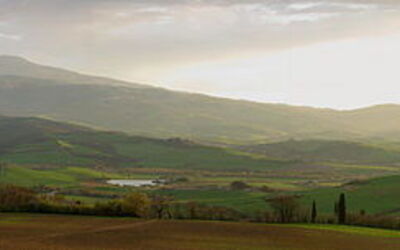 Vista del val d'Orcia
