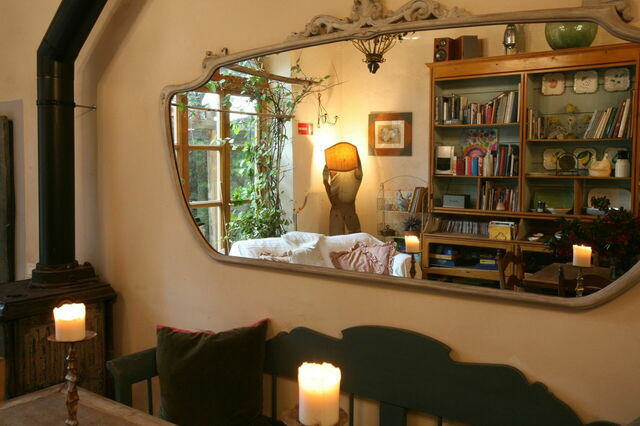 Villa Toppani Del Sodo, vista del espejo