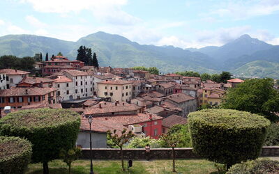 Vista sobre Barga