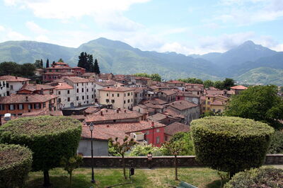 Vista sobre Barga