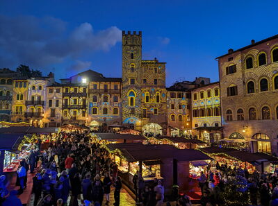 Arezzo, mercado navideño