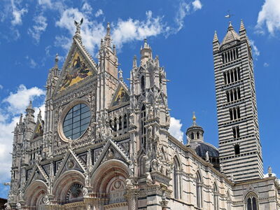 Exterior de la catedral de Siena