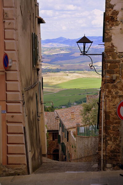 Vistas desde Montalcino