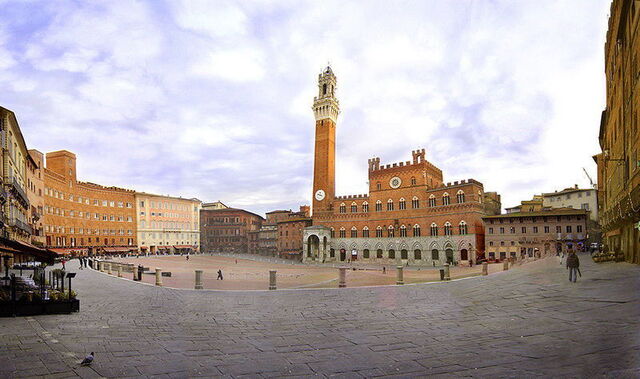 Plaza principal de Siena