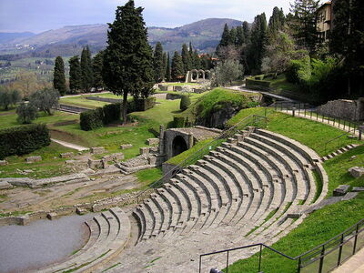 Anfiteatro Romano en Fiesole