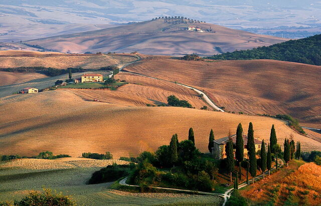 La campiña toscana