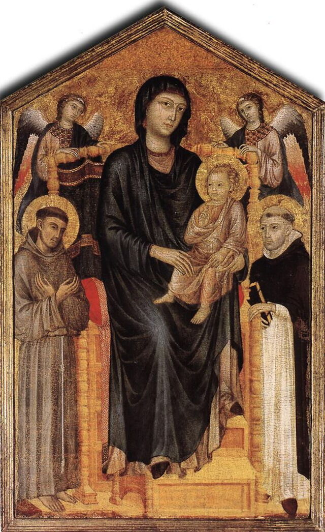 Madonna Entronizada, Cimabue