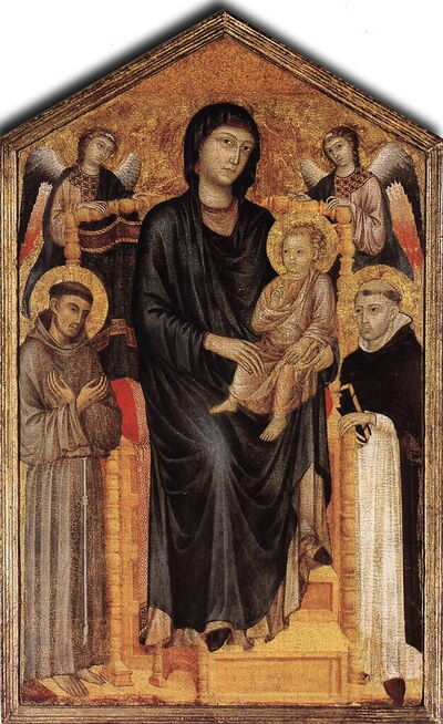 Madonna Entronizada, Cimabue