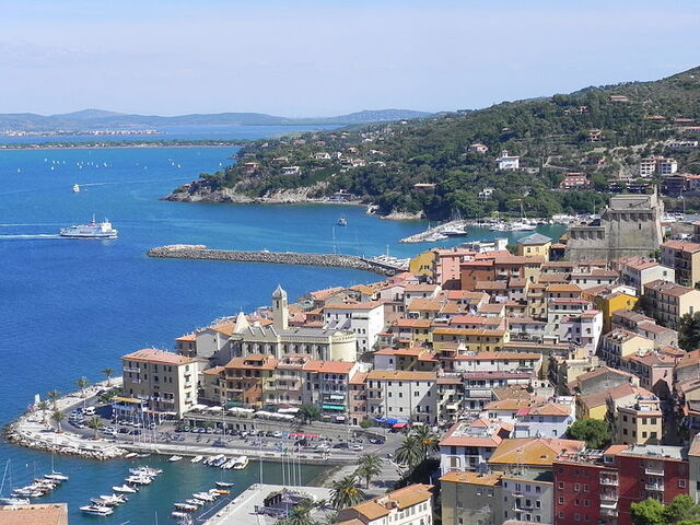Vista de Porto Santo Stefano