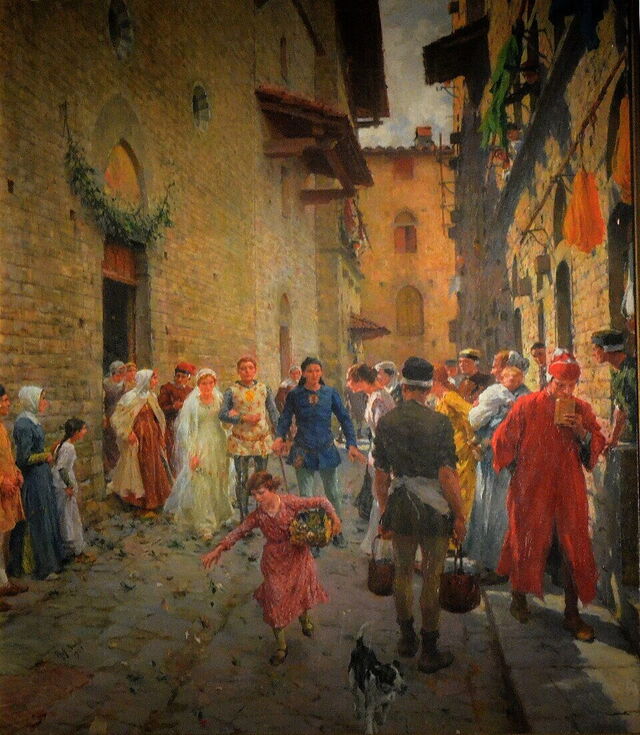 Raffaello Sorbi, El Matrimonio de Beatrice