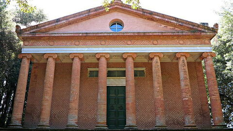 Fachada del Templo de Minerva Medica, Montefoscoli