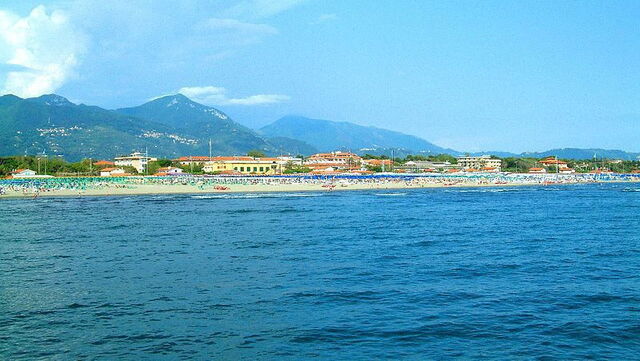 Vista del Forte dei Marmi