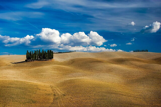 Paisaje de la Toscana