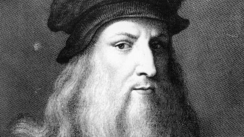 Retrato de Da Vinci