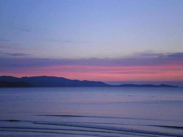 Puesta de sol en Follonica