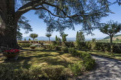 Villa San Gennaro, jardín