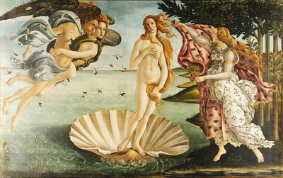 El nacimiento de Venus de Botticelli