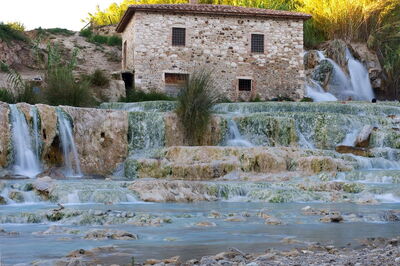 Saturnia, aguas termales
