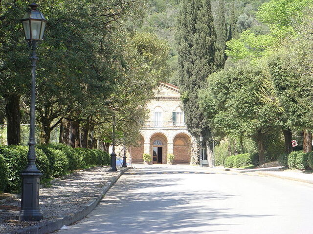 Grotta Giusti, entrada