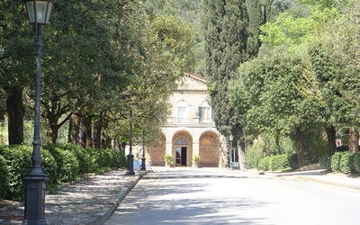 Grotta Giusti, entrada