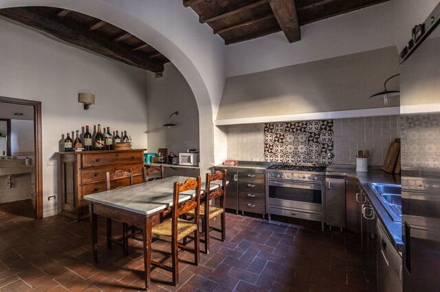 Castello Uliveta, cocina
