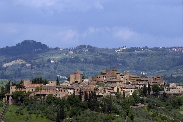 Vista de Certaldo