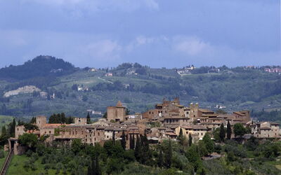 Vista de Certaldo