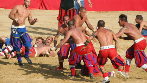 Calcio Storico, juego