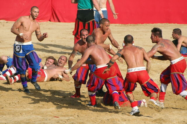 Calcio Storico, juego
