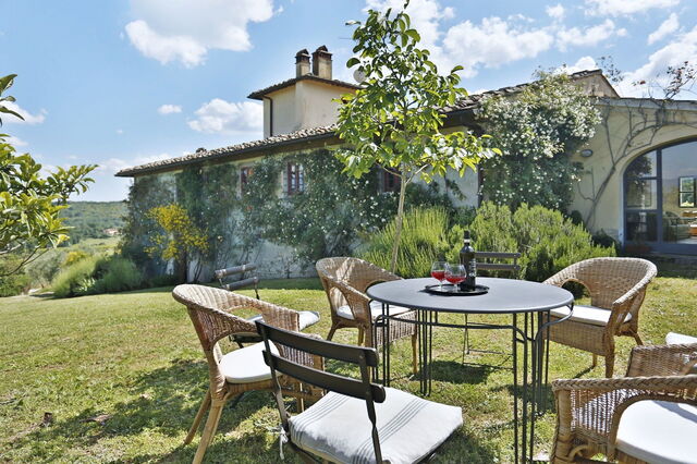 Ricavoli, jardín