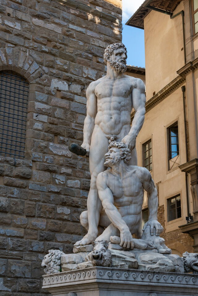 Heracles y Caco, Bandinelli