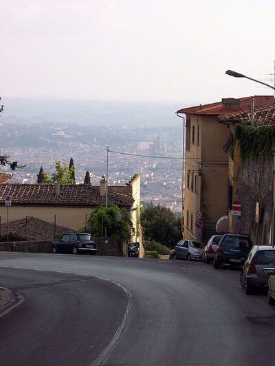 Fiesole vista de Florencia