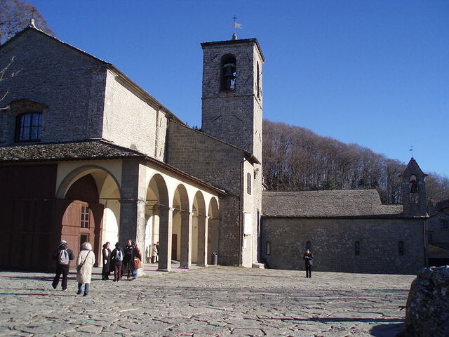 El apacible santuario de La Verna