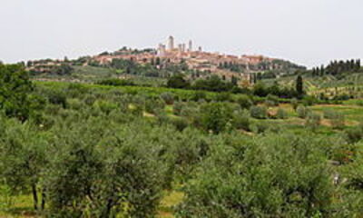 Vista de San Gimignano