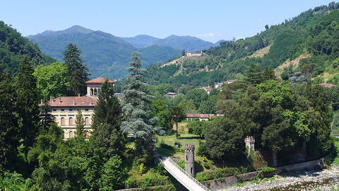 Vista sobre Bagni di Lucca