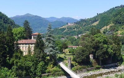 Vista sobre Bagni di Lucca