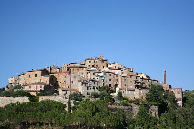 Vista de la ciudad de Petroio