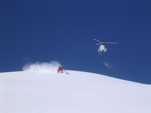 Heliskiing