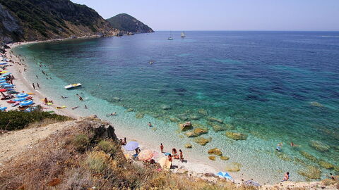 Aguas de la playa de Sansone