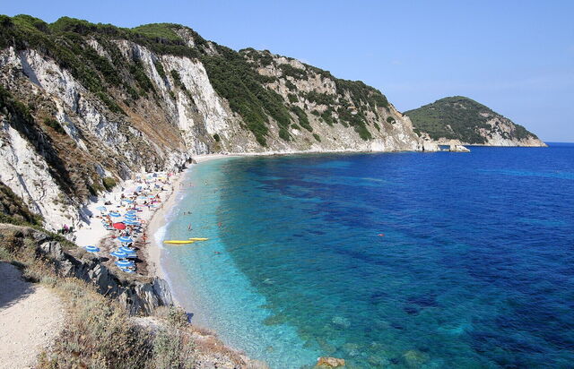 Playa de Sansone, panorámica