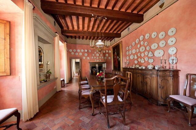 Castello Di Cabbiavoli, comedor