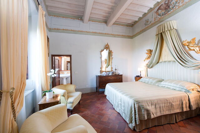 Castillo Di Cabbiavoli, dormitorio