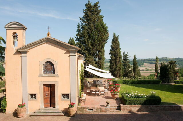 Castillo Di Cabbiavoli, jardines