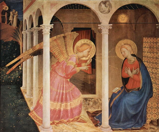 Anunciación, Fra Angelico