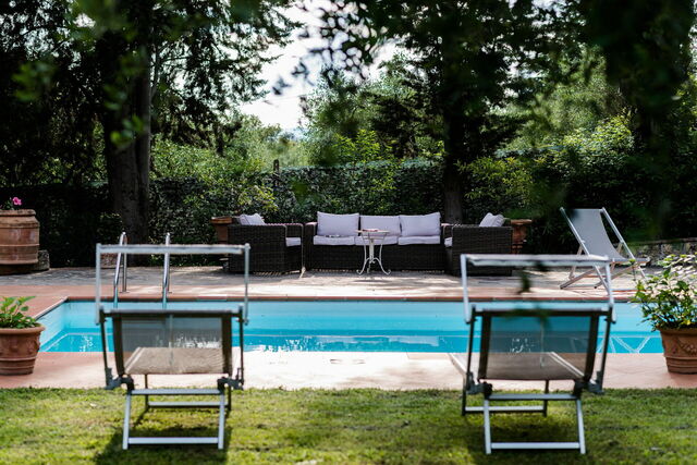 Villa Staggia, piscina