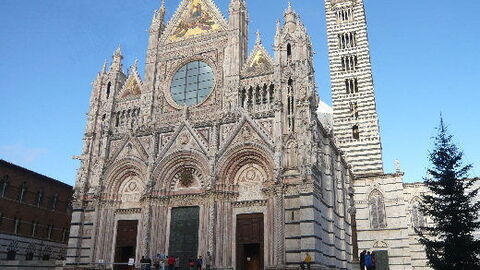 La catedral en Siena